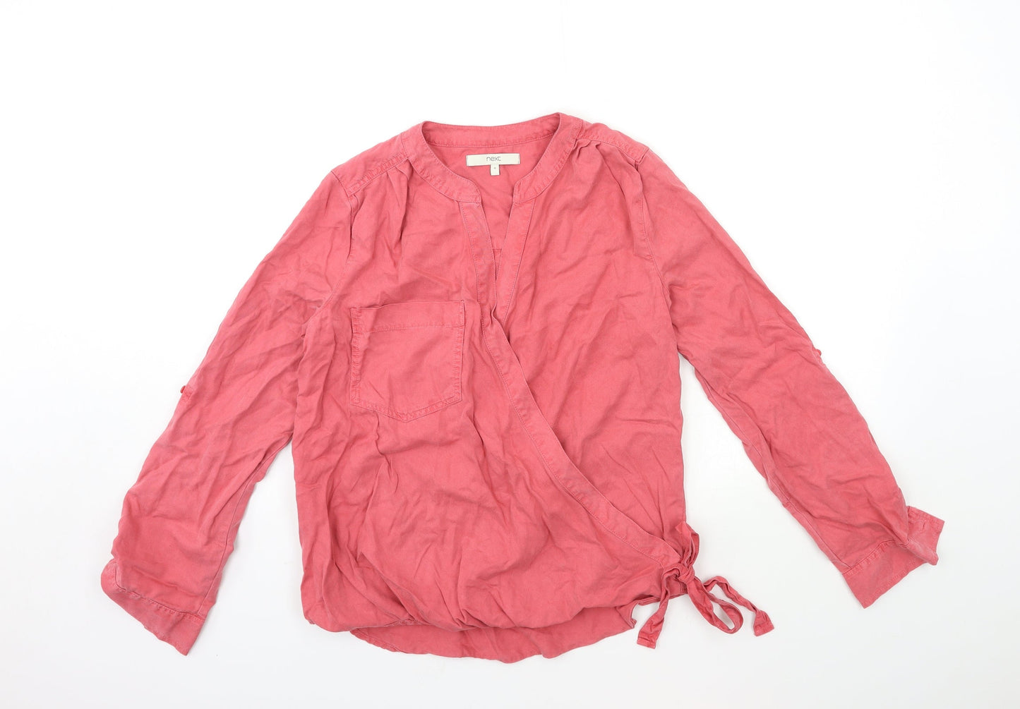 NEXT Womens Red   Basic Blouse Size 8