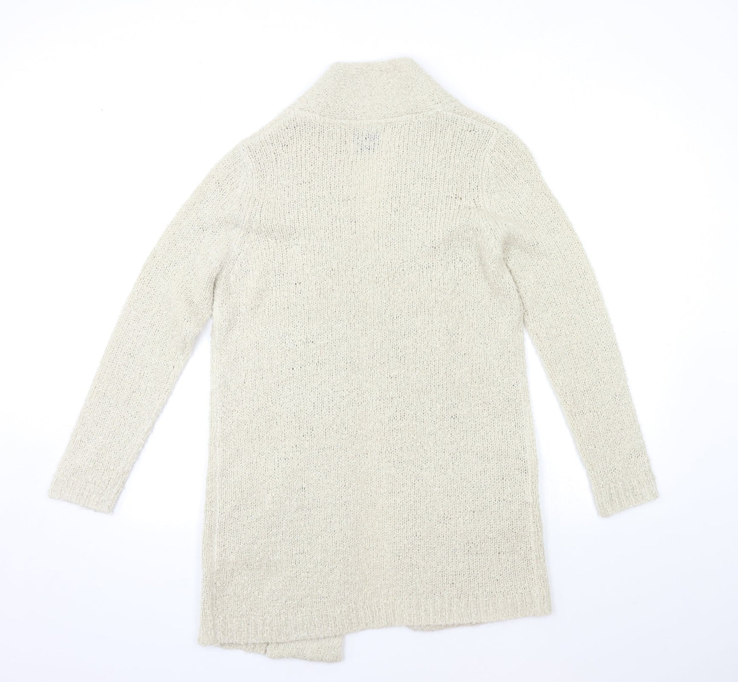 Papaya Womens Beige  Knit Cardigan Jumper Size S