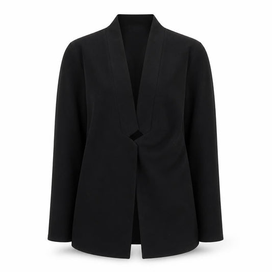 Boohoo Womens Black   Jacket Suit Size 10