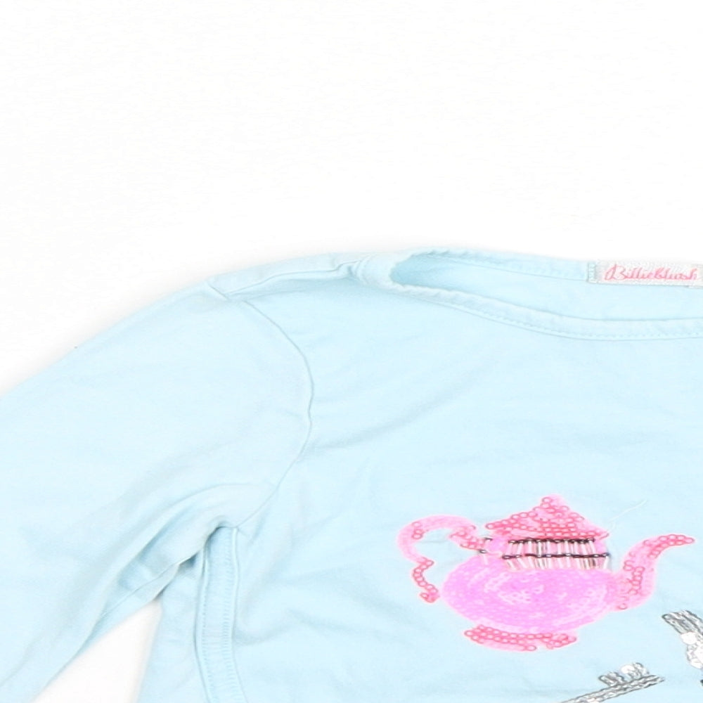 Bilieblush Girls Grey   Basic T-Shirt Size 24 Months