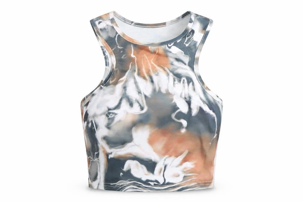 SHien Womens Multicoloured   Basic Tank Size S