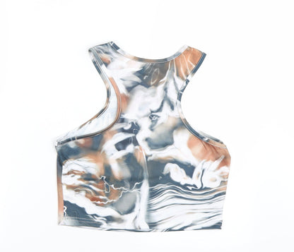 SHEIN SHien Womens Multicoloured   Basic Tank Size S