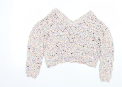 Next Womens Multicoloured   Pullover Jumper Size M