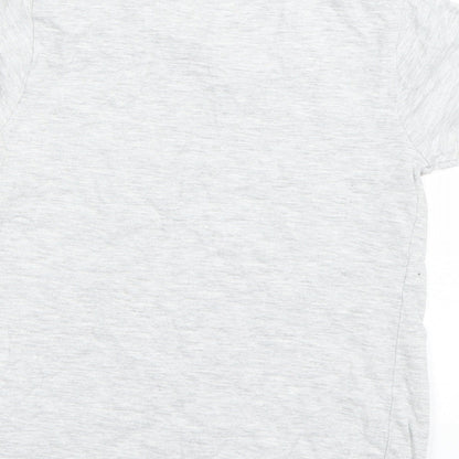 George Girls Grey   Basic T-Shirt Size 8-9 Years  - NYC