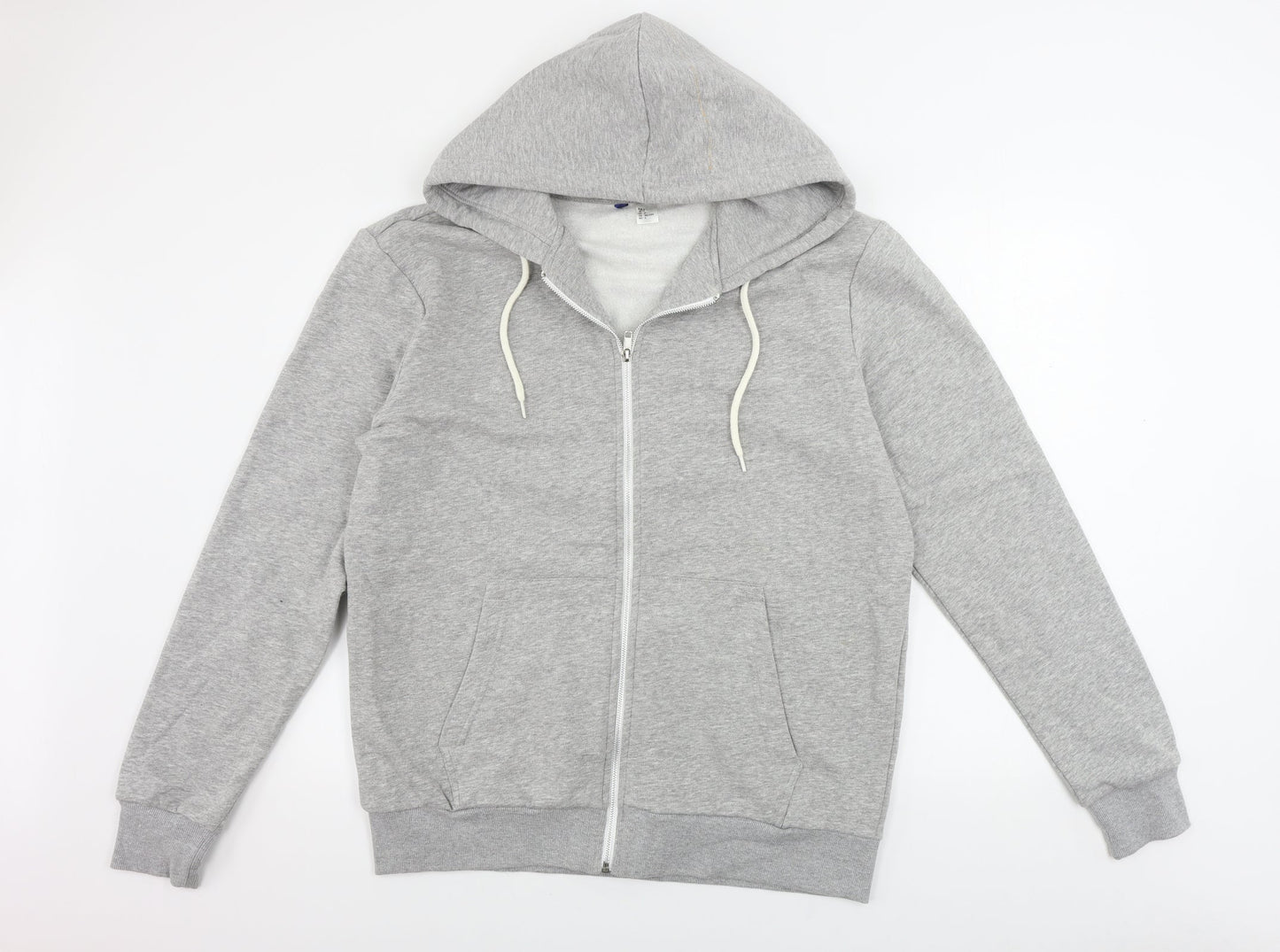 Preworn  Mens Grey   Full Zip Hoodie Size L