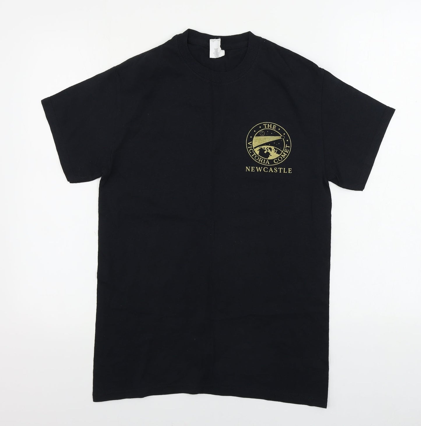 Gildan  Womens Black   Basic T-Shirt Size S