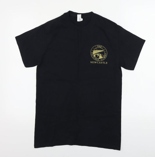 Gildan  Womens Black   Basic T-Shirt Size S