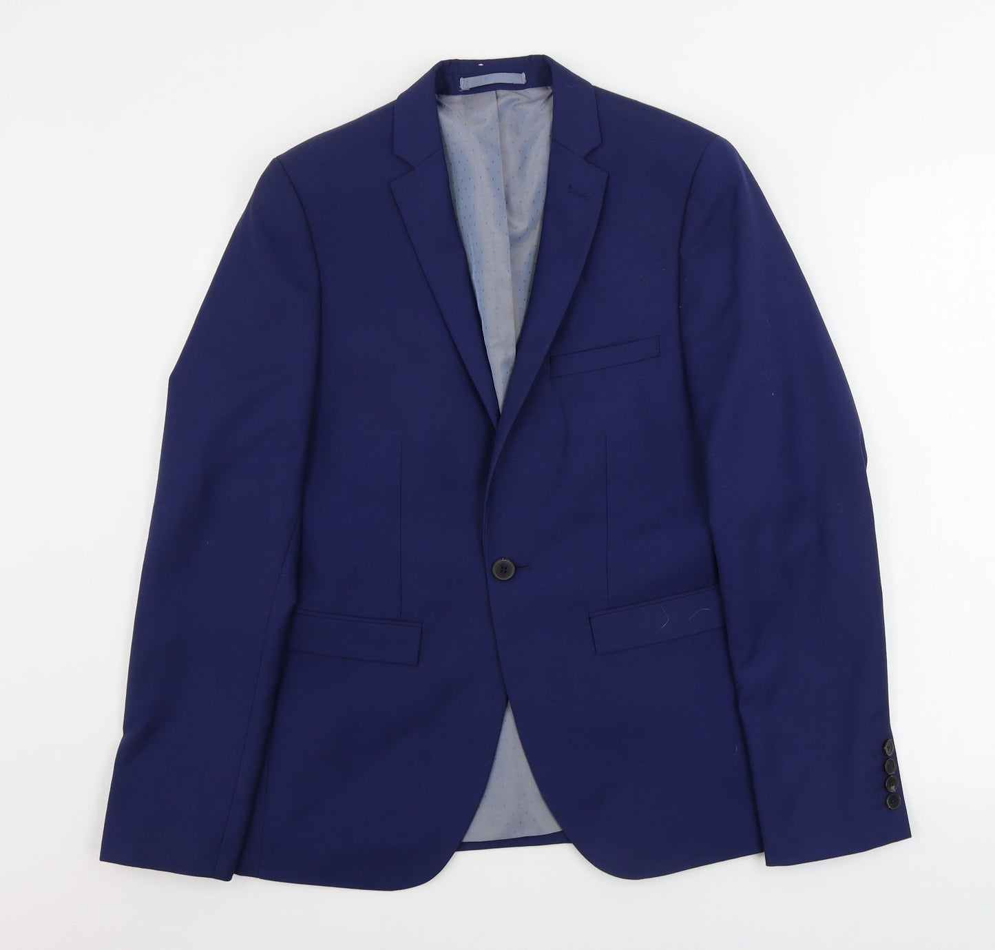 Burton Mens Blue   Jacket Blazer Size 38