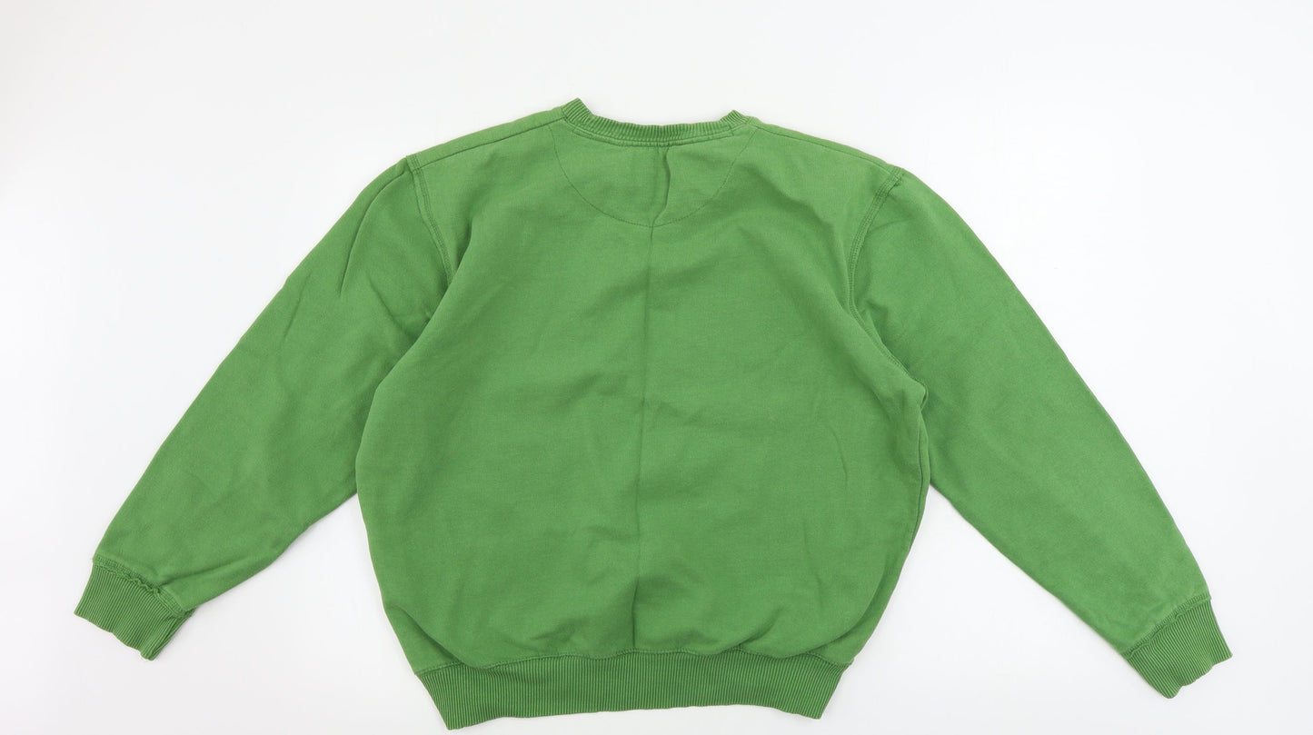 Easy Womens Green   Pullover Jumper Size L
