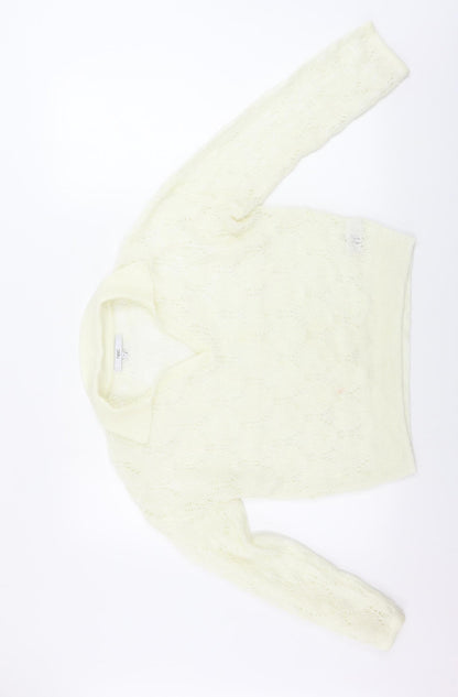 Next  Womens Ivory   Pullover Jumper Size 12