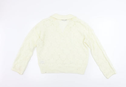 Next  Womens Ivory   Pullover Jumper Size 12