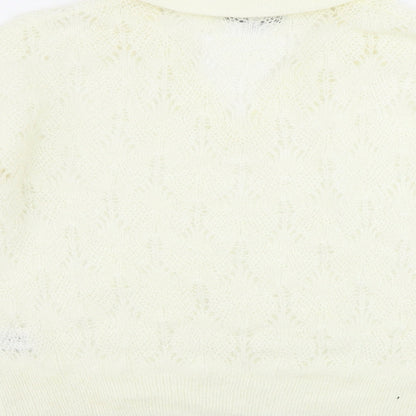 Next  Womens Ivory   Pullover Jumper Size 12