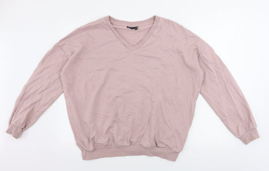 ASOS  Womens Pink   Pullover Jumper Size 8