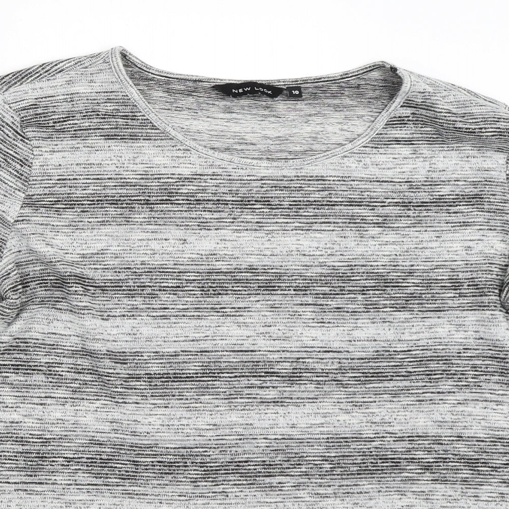 New Look Womens Grey   Pullover Jumper Size 10