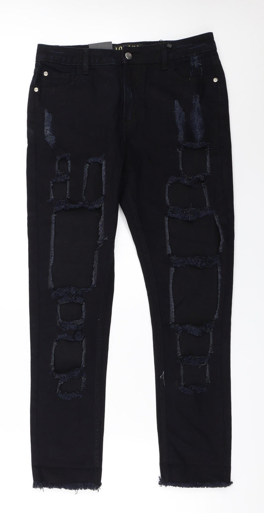 Lozana Womens Blue   Skinny Jeans Size 12 L28 in