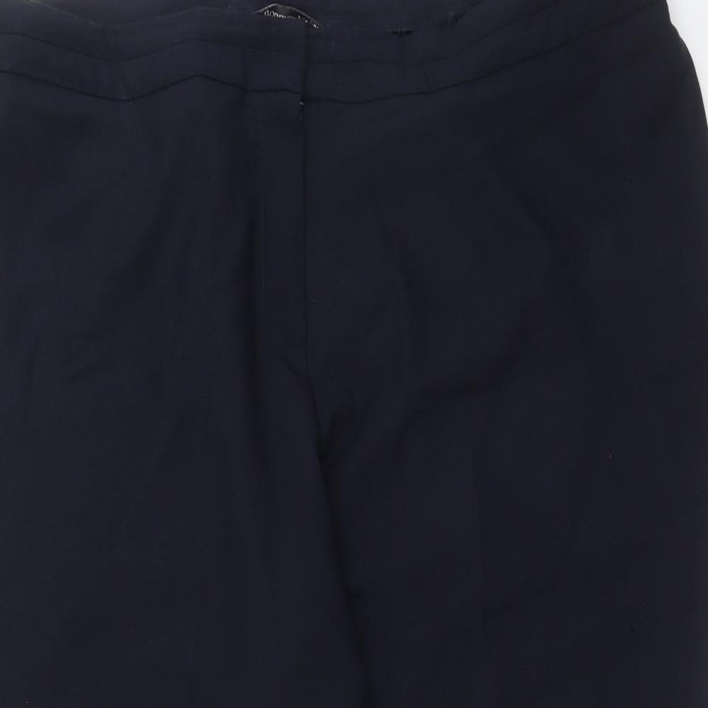 Bonmarché Womens Blue   Trousers  Size 20 L26 in