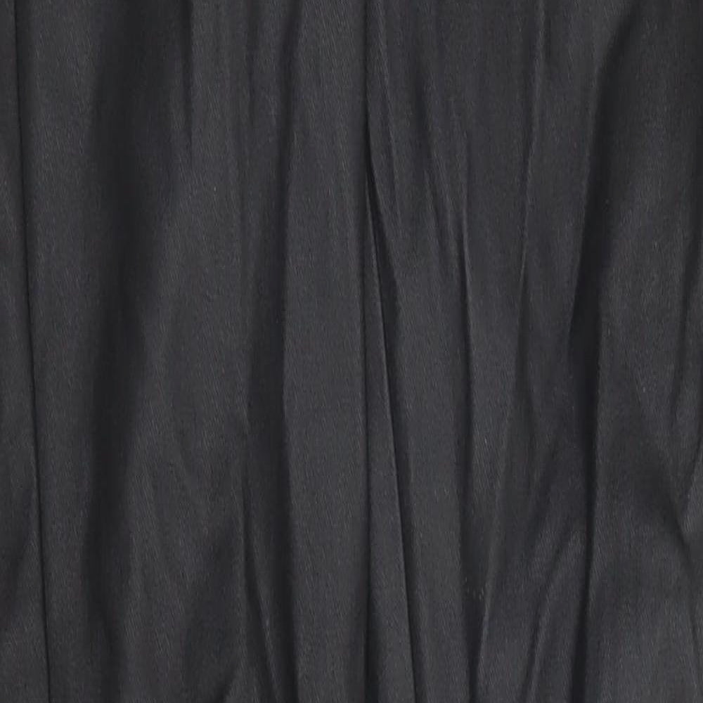 Pieces Womens Black   Carrot Trousers Size 26 in L31 in
