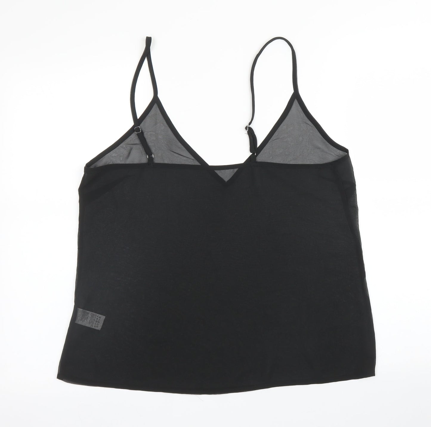 River Island Womens Black   Camisole Blouse Size 12