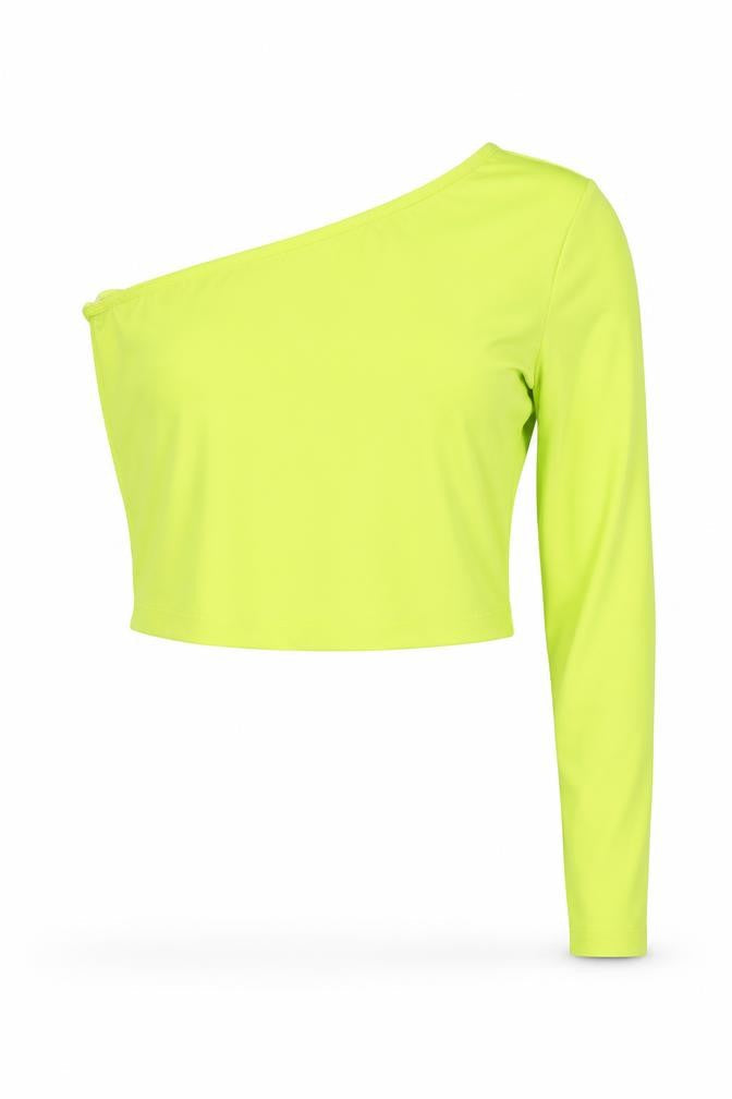 SheIn Womens Green   Cropped Blouse Size M