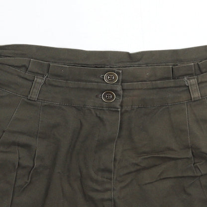 Preloved Justmila Womens Grey   Hot Pants Shorts Size 28 in - Detail