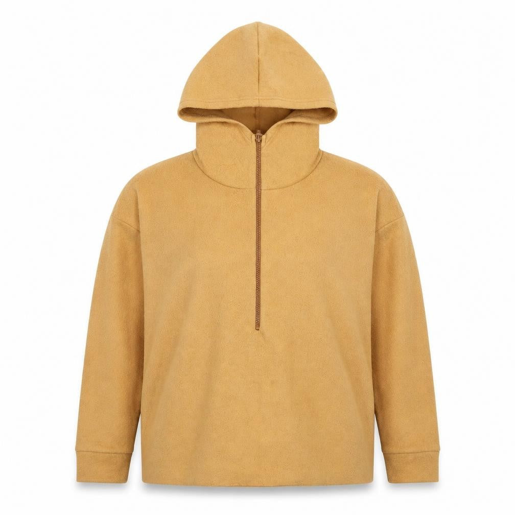 Missguided Womens Beige  Fleece Jacket  Size 8  - Oversized