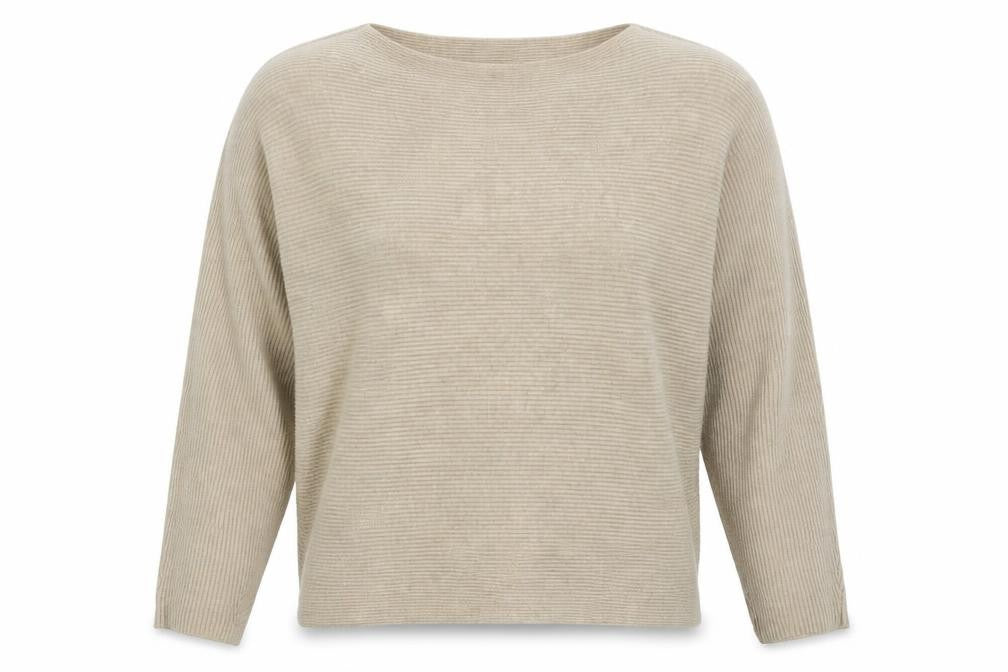 Yuki Womens Grey  Knit Pullover Jumper Size M