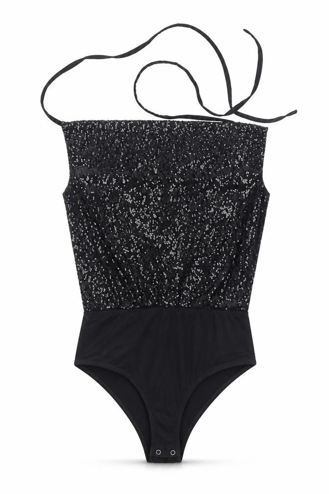 Missguided Womens Black   Bodysuit One-Piece Size 12