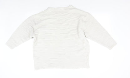 Isle Womens Grey   Pullover Jumper Size 10