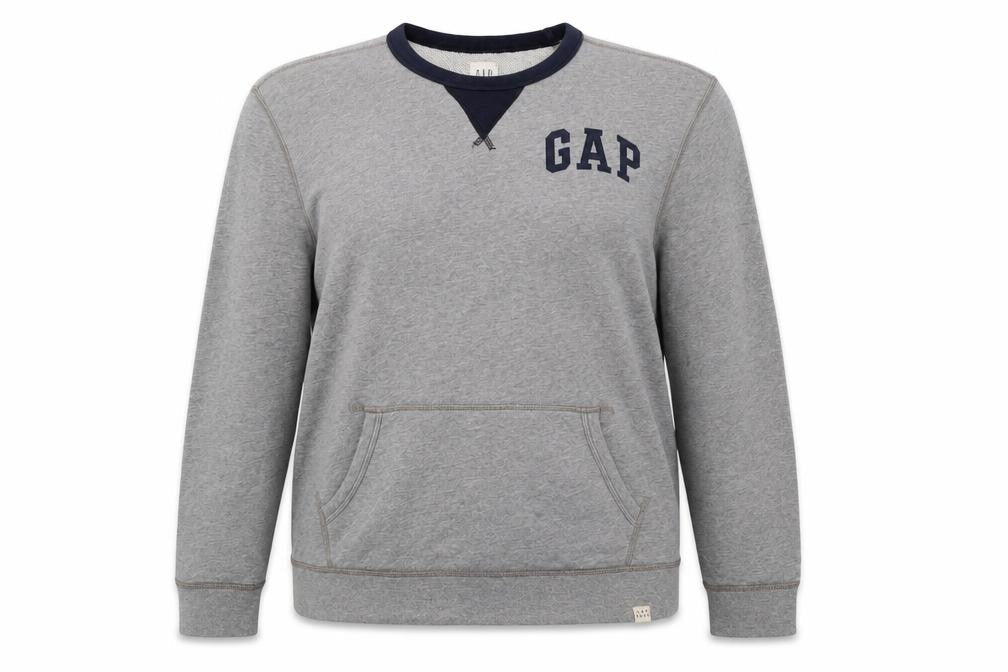 Gap Womens Grey   Pullover Sweatshirt Size 16