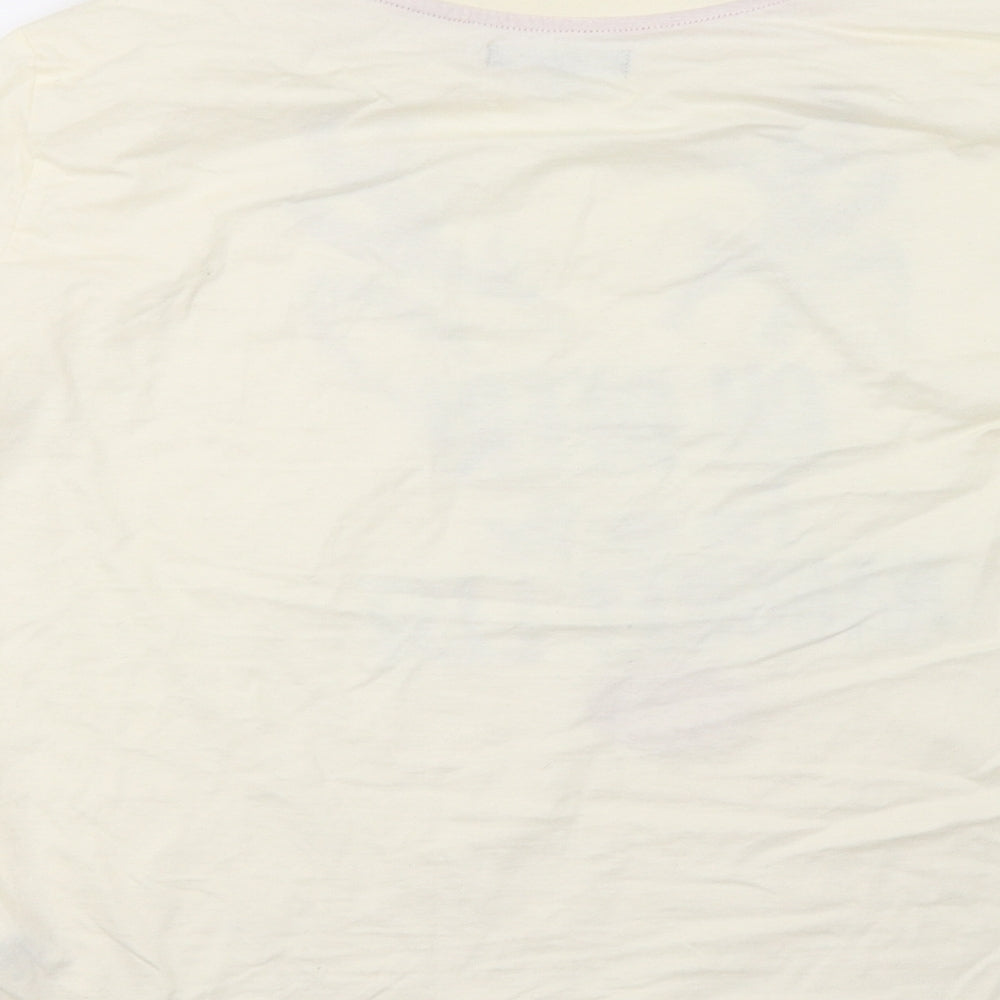 Studio Womens White    Pyjama Top Size 14  - christmas