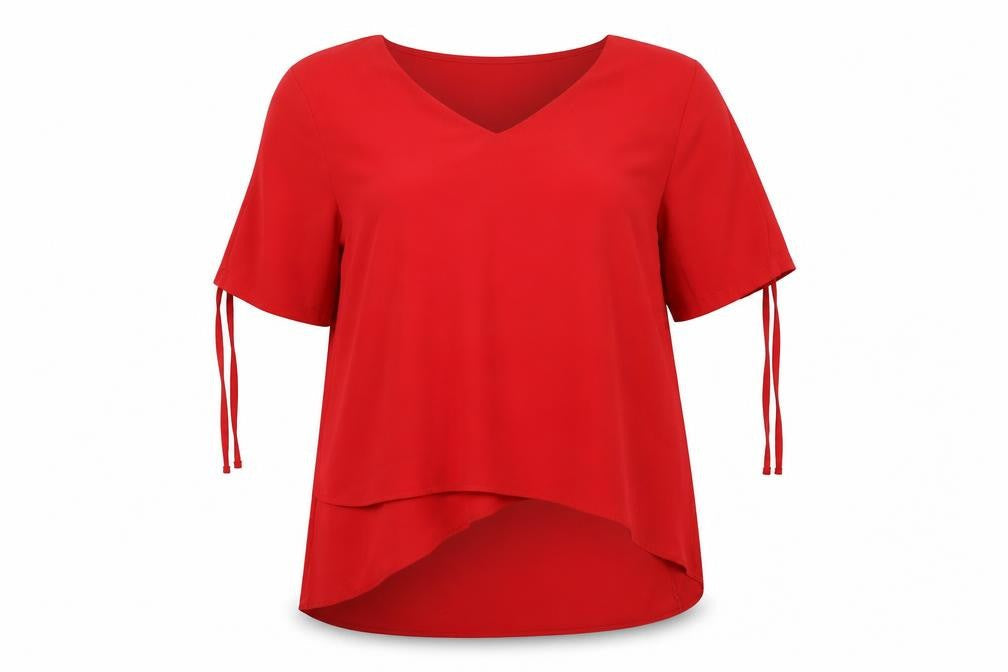 SheIn Womens Red   Basic Blouse Size XL