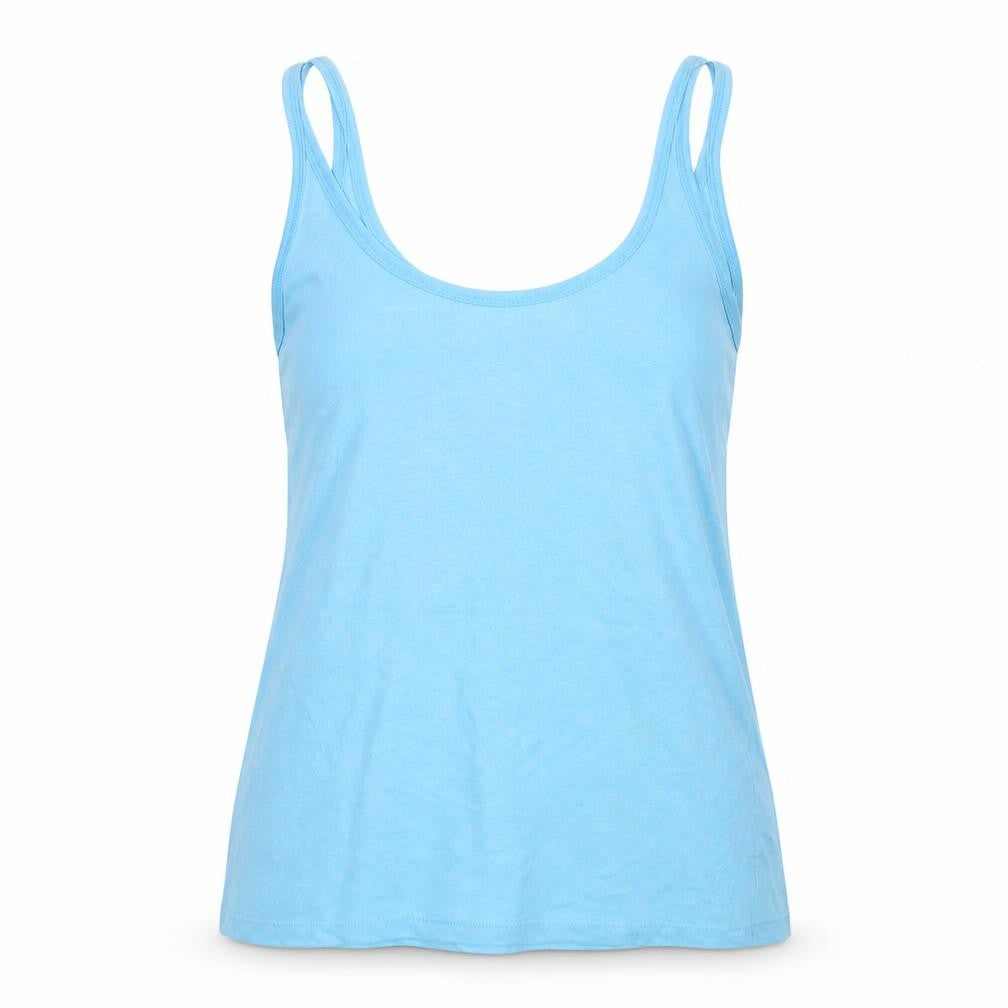 Primark Womens Blue   Basic Tank Size 12