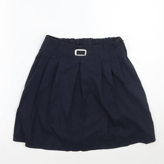 Marks and Spencer Girls Blue   A-Line Skirt Size 9-10 Years