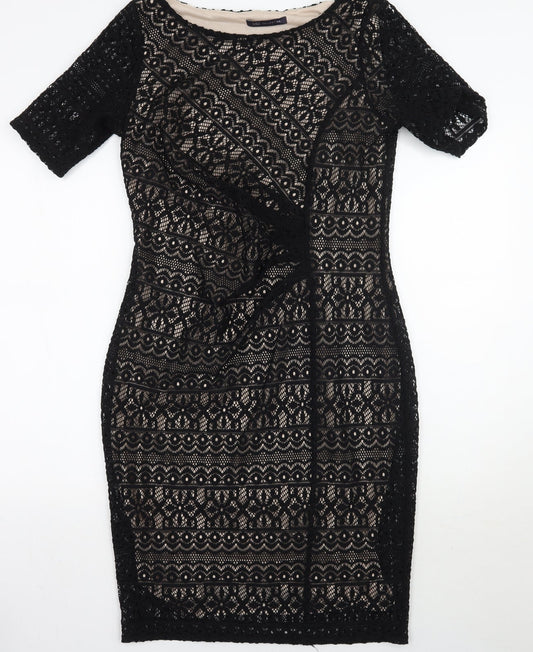 Marks and Spencer Womens Black   A-Line  Size 12