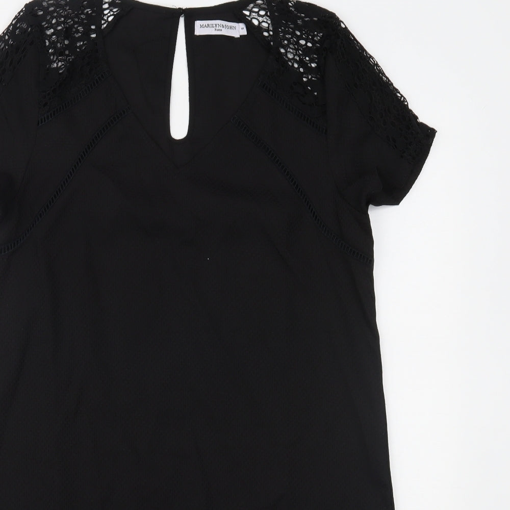 Marilyn&John Womens Black   A-Line  Size S