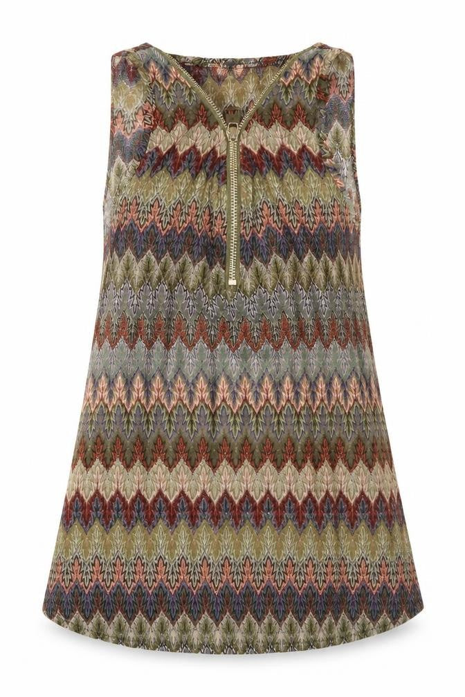 golden live Womens Multicoloured   Basic Tank One Size