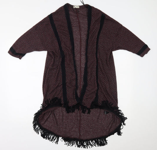 Miss Selfridge Womens Red   Cardigan Jumper Size 8