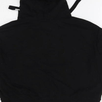 Preloved H&M Womens Black   Pullover Hoodie Size S - Label