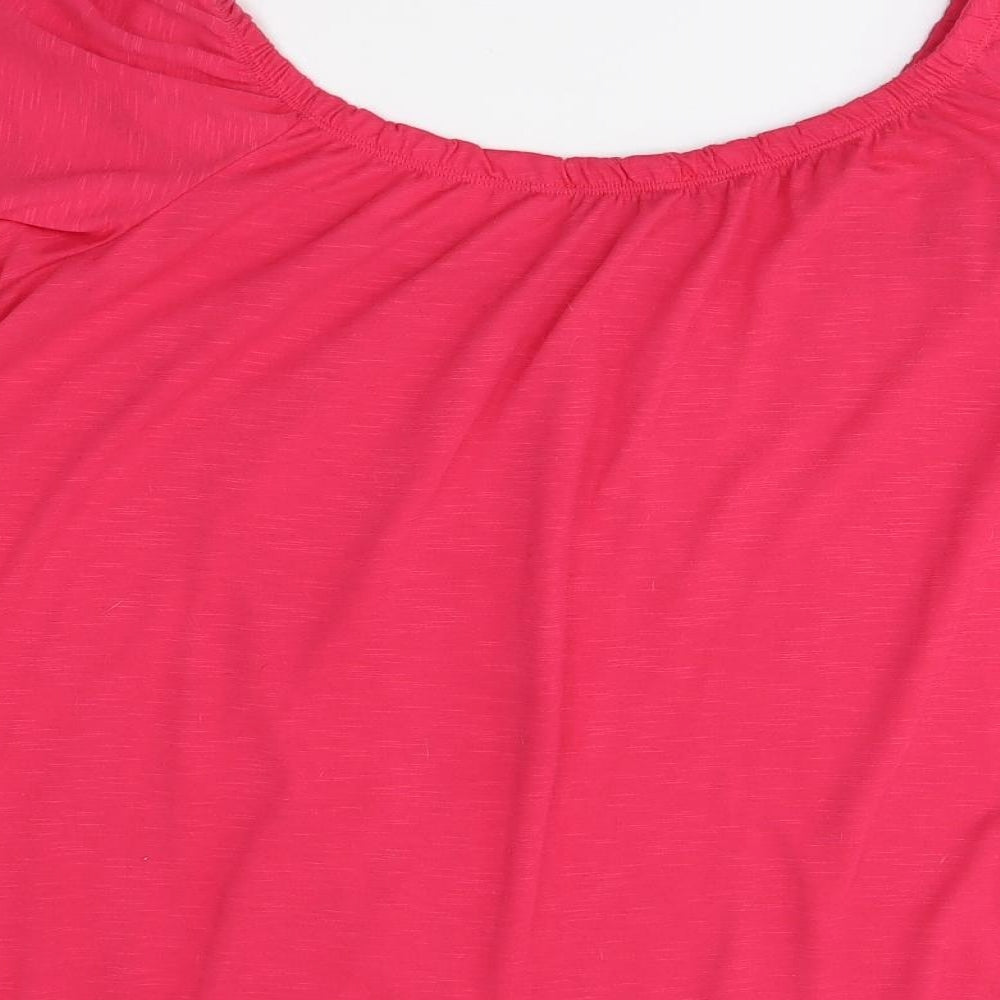 George Womens Pink   Basic Blouse Size 16