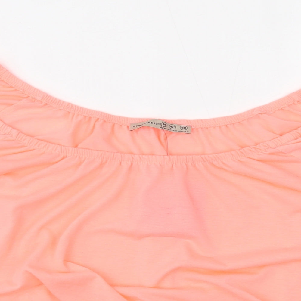 Atmosphere Womens Pink   Basic Blouse Size 14  - iridescent