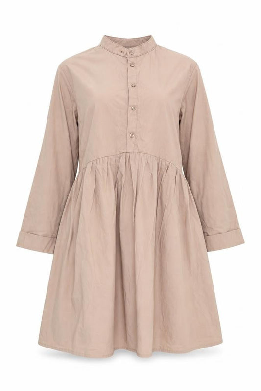 Primark Womens Brown   A-Line  Size 4  - Mandarin Collar