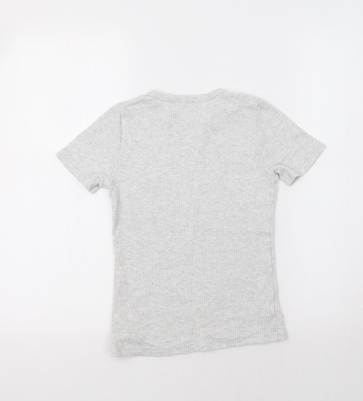 F&F Girls Grey   Basic T-Shirt Size 9-10 Years