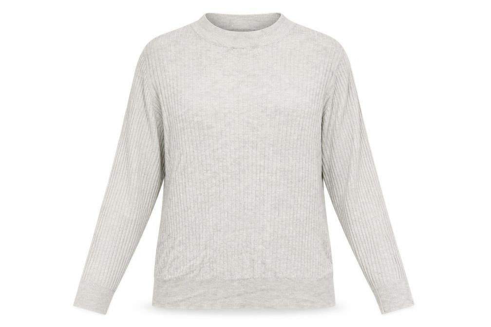 Monki Womens Grey   Pullover Jumper Size L