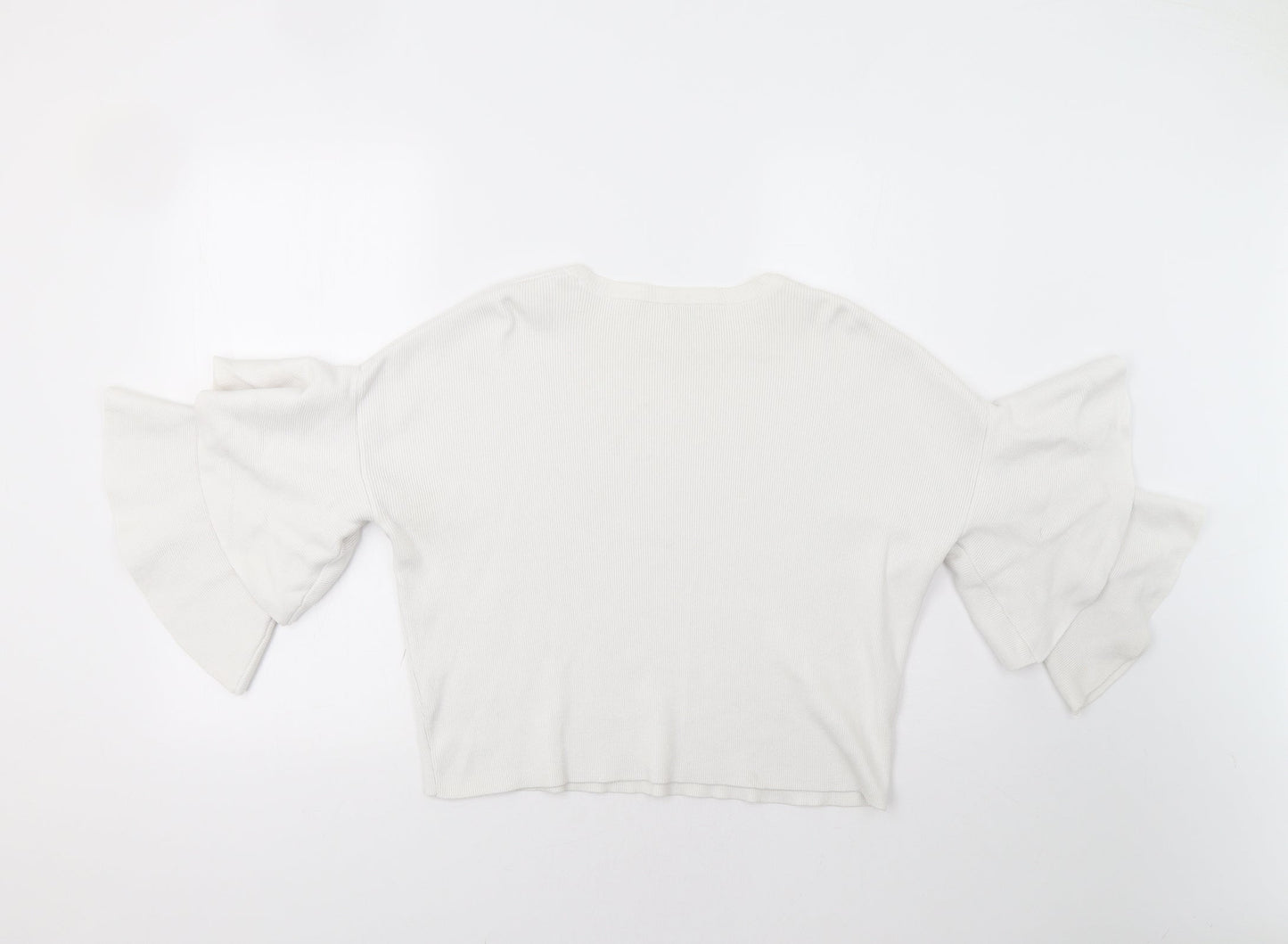 River Island Womens White   Pullover Jumper Size 10