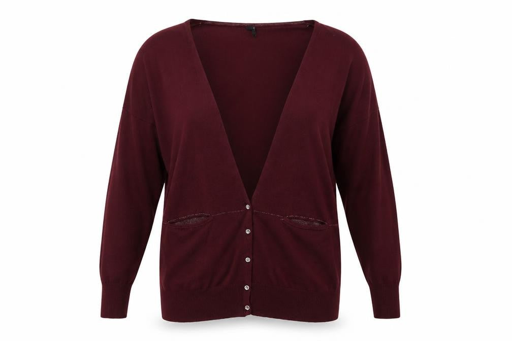 George Womens Purple   Cardigan Jumper Size 12