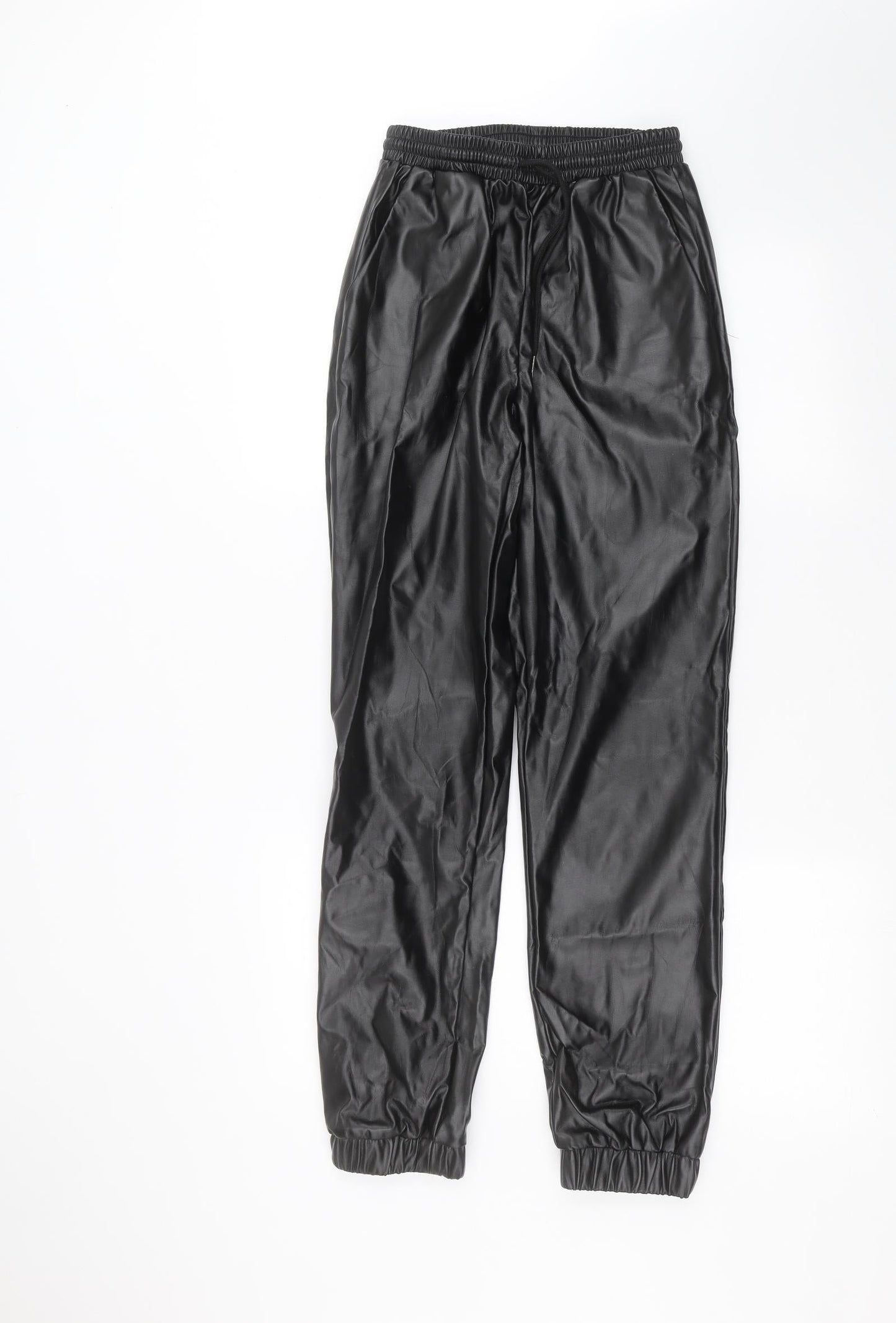 Missguided Womens Black   Trousers  Size 6 L29 in