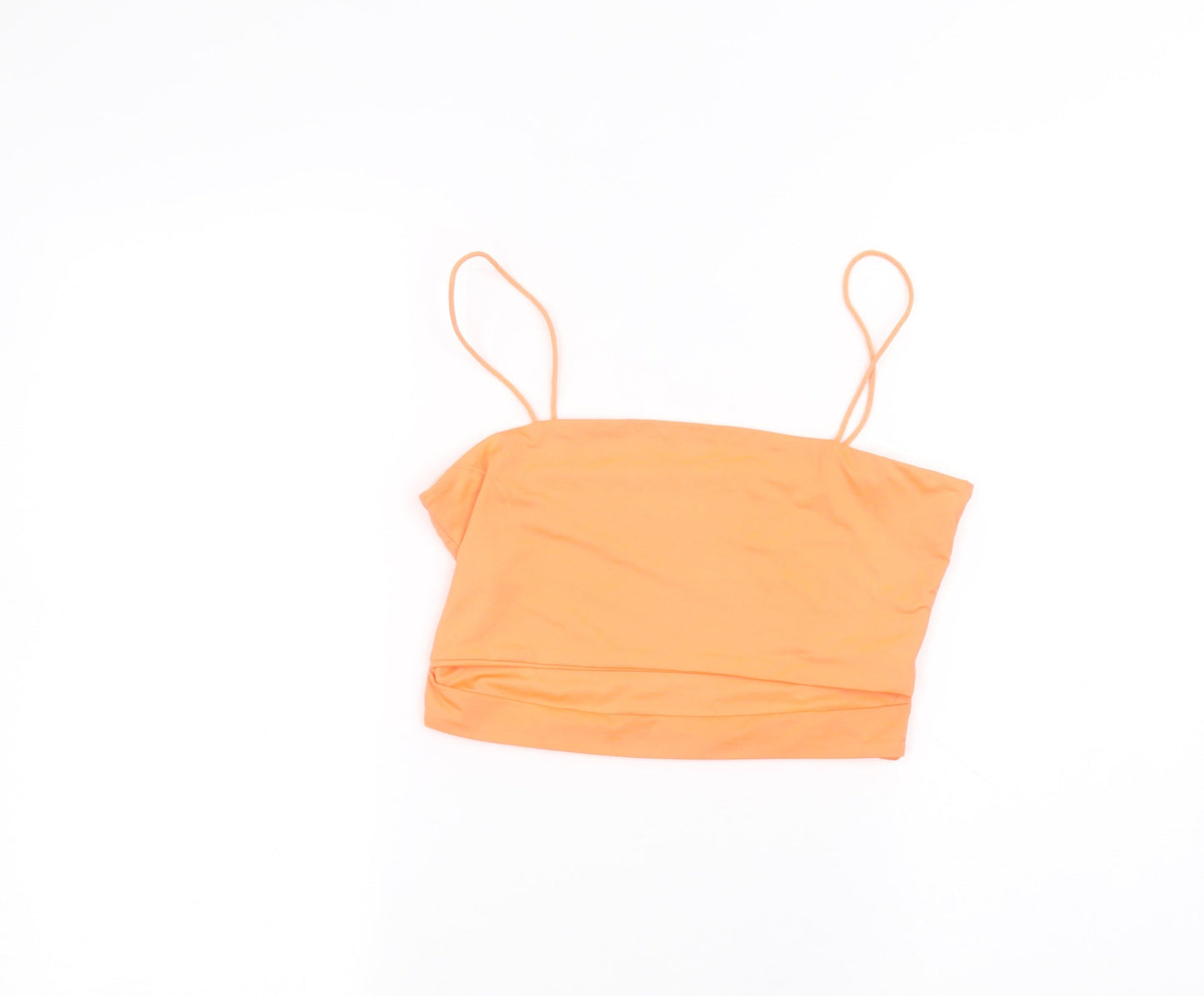 Preworn Womens Orange   Basic Blouse Size S