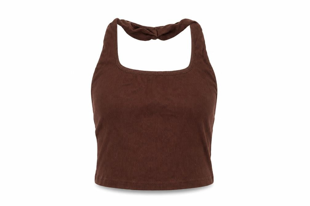 SheIn Womens Brown   Basic T-Shirt Size XS