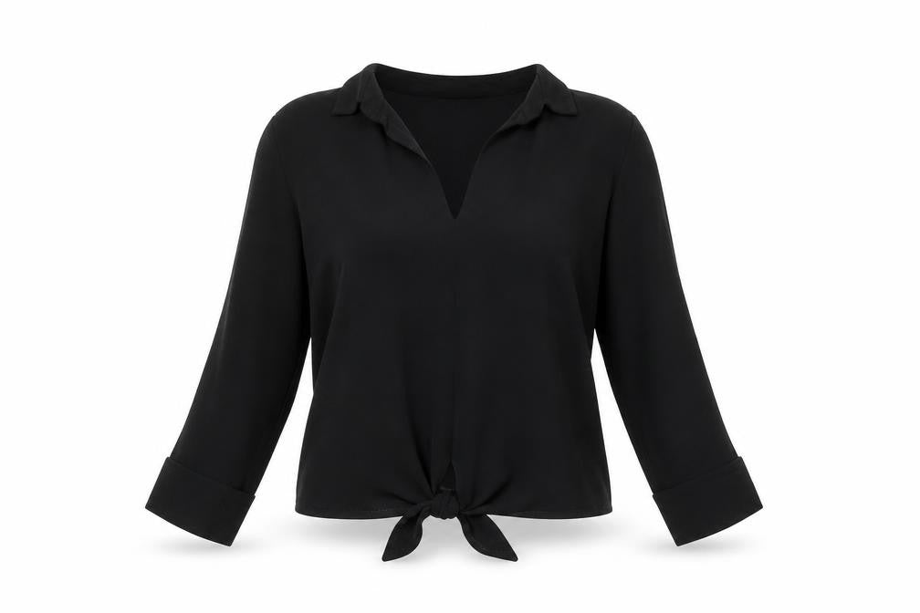 Select Womens Black   Basic T-Shirt Size 10