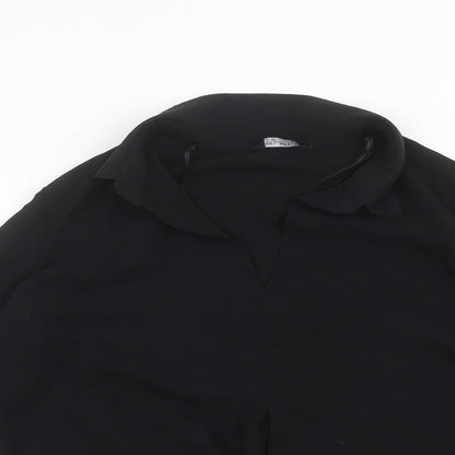 Select Womens Black   Basic T-Shirt Size 10